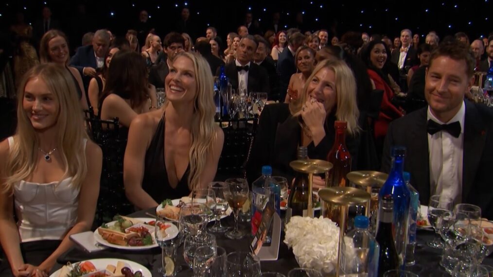 Michelle Randolph, Ali Larter, Justin Hartley, 2026 Critics Choice Awards, January 4, 2026.